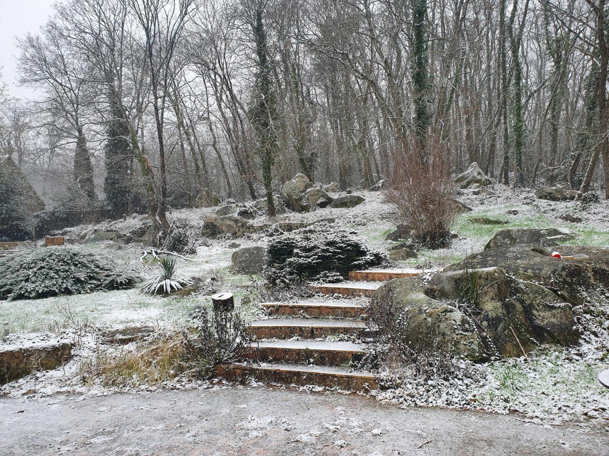 Le Jardin Des Roches Panzió Moigny Kültér fotó